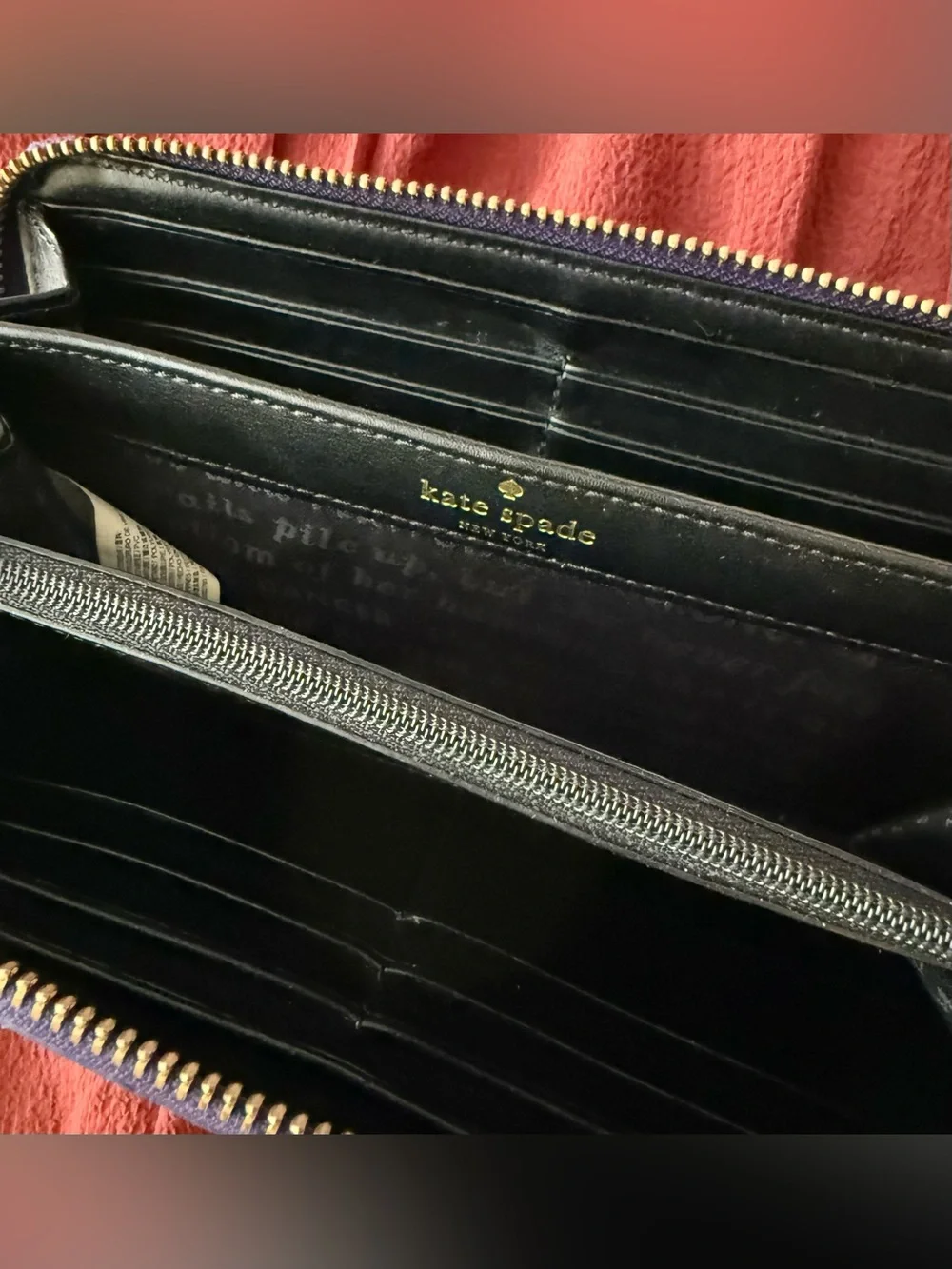 Kate Spade Harding Street Lacey Peacock Wallet